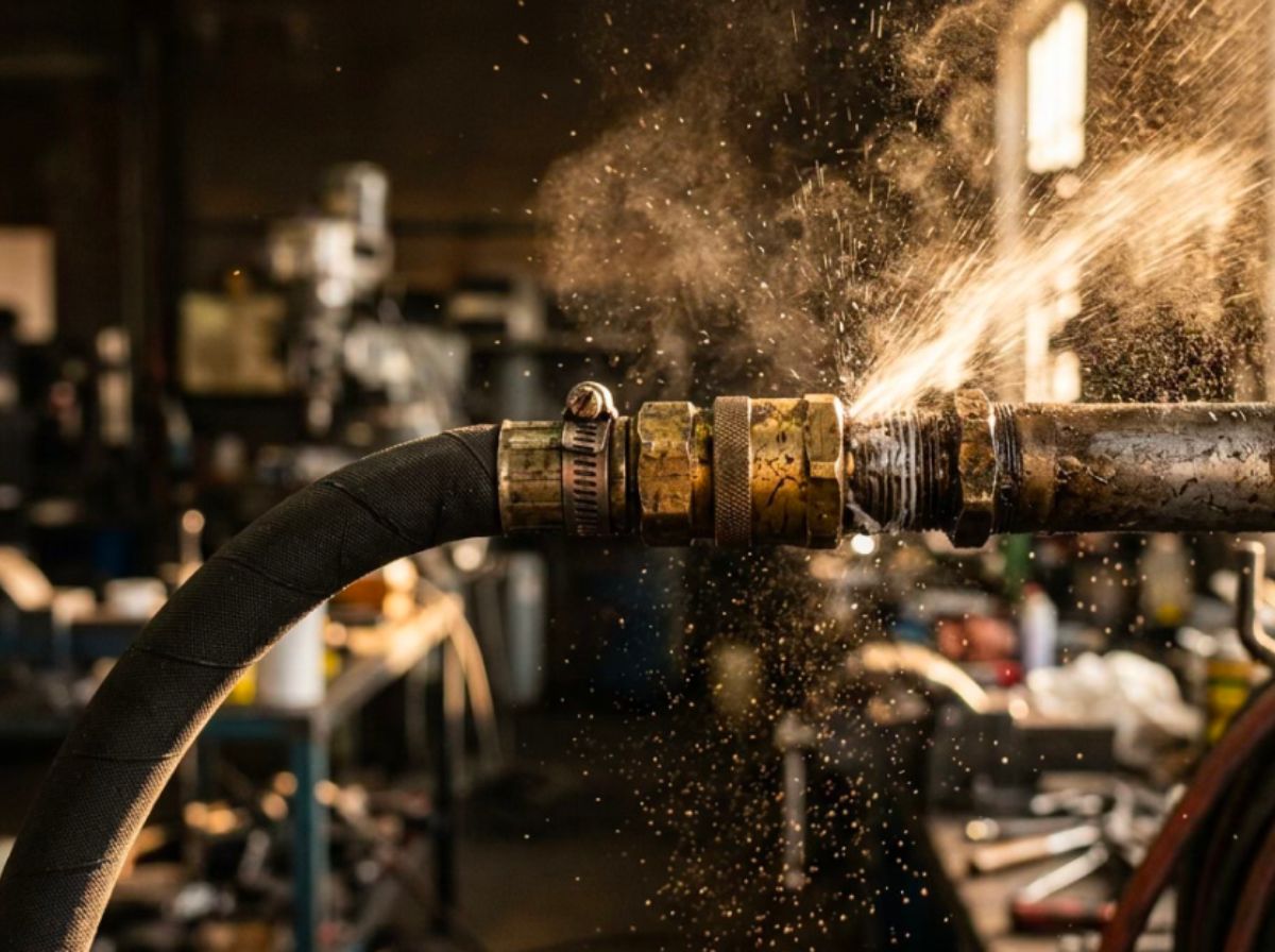 Stlačený vzduch — nerezové potrubí TAVINOX